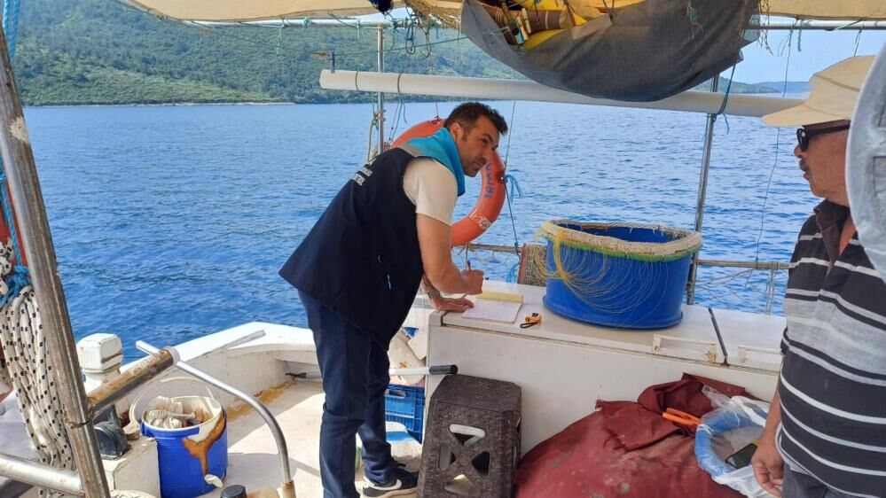 Gökova Körfezi'nde Yasak Av Araçlarına El Konuldu