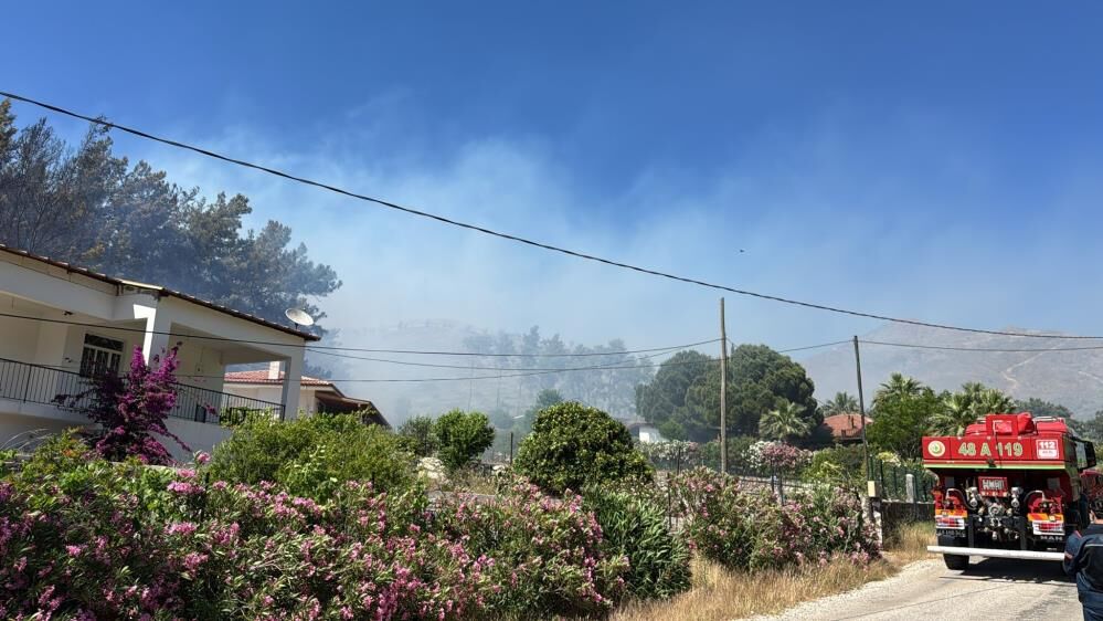 Marmaris Orman Yangını Söndürüldü