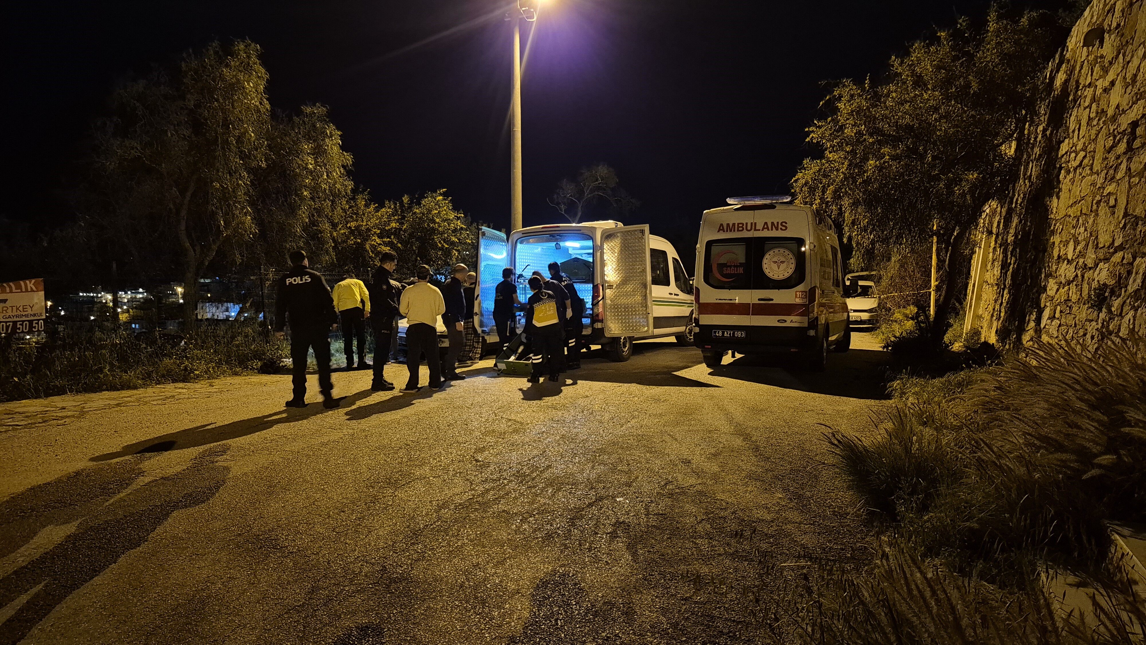 Bodrum'da Kaza Yapan Motosiklet Sürücüsü Hayatını Kaybetti