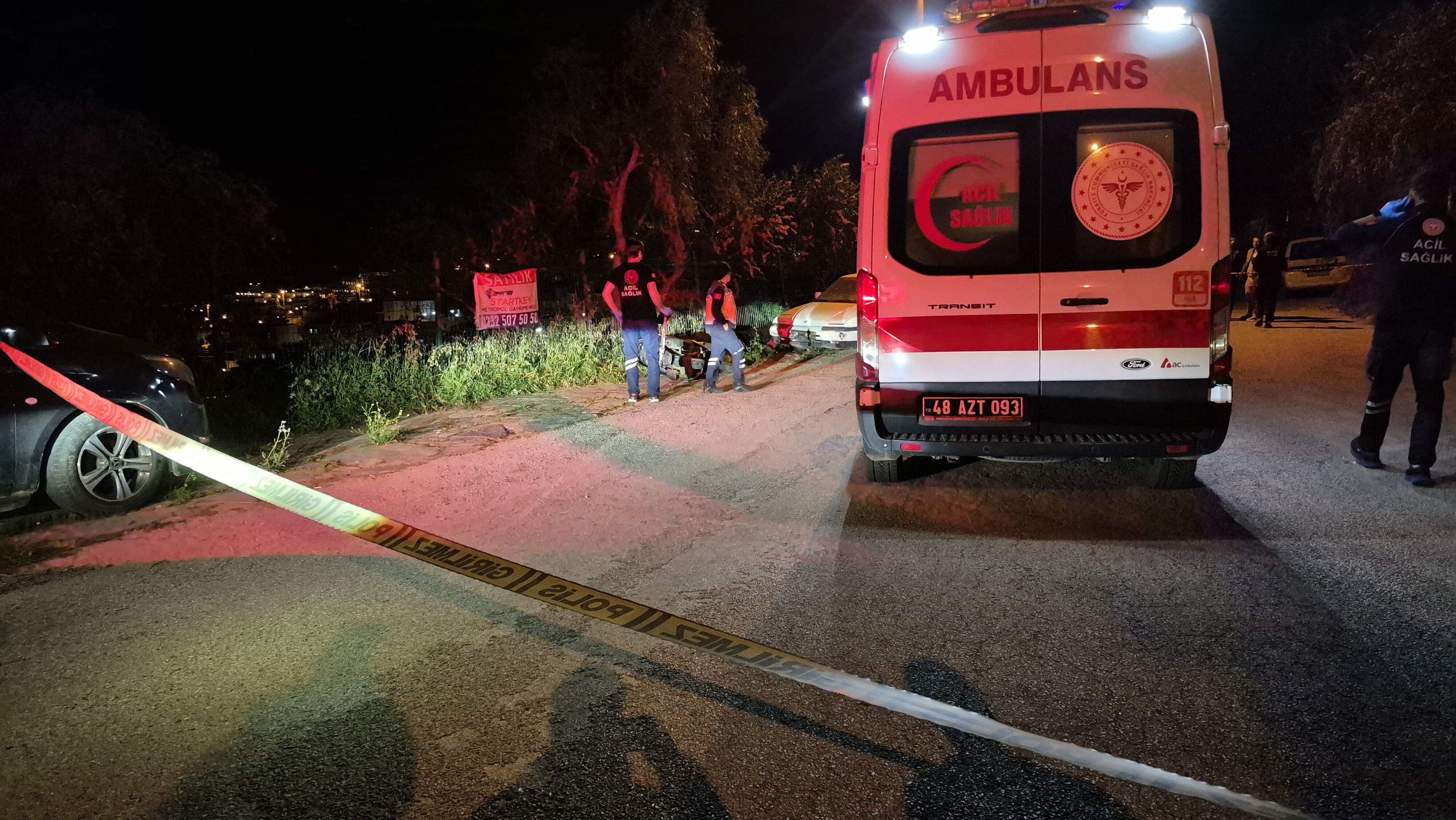 Bodrum'da Kaza Yapan Motosiklet Sürücüsü Hayatını Kaybetti