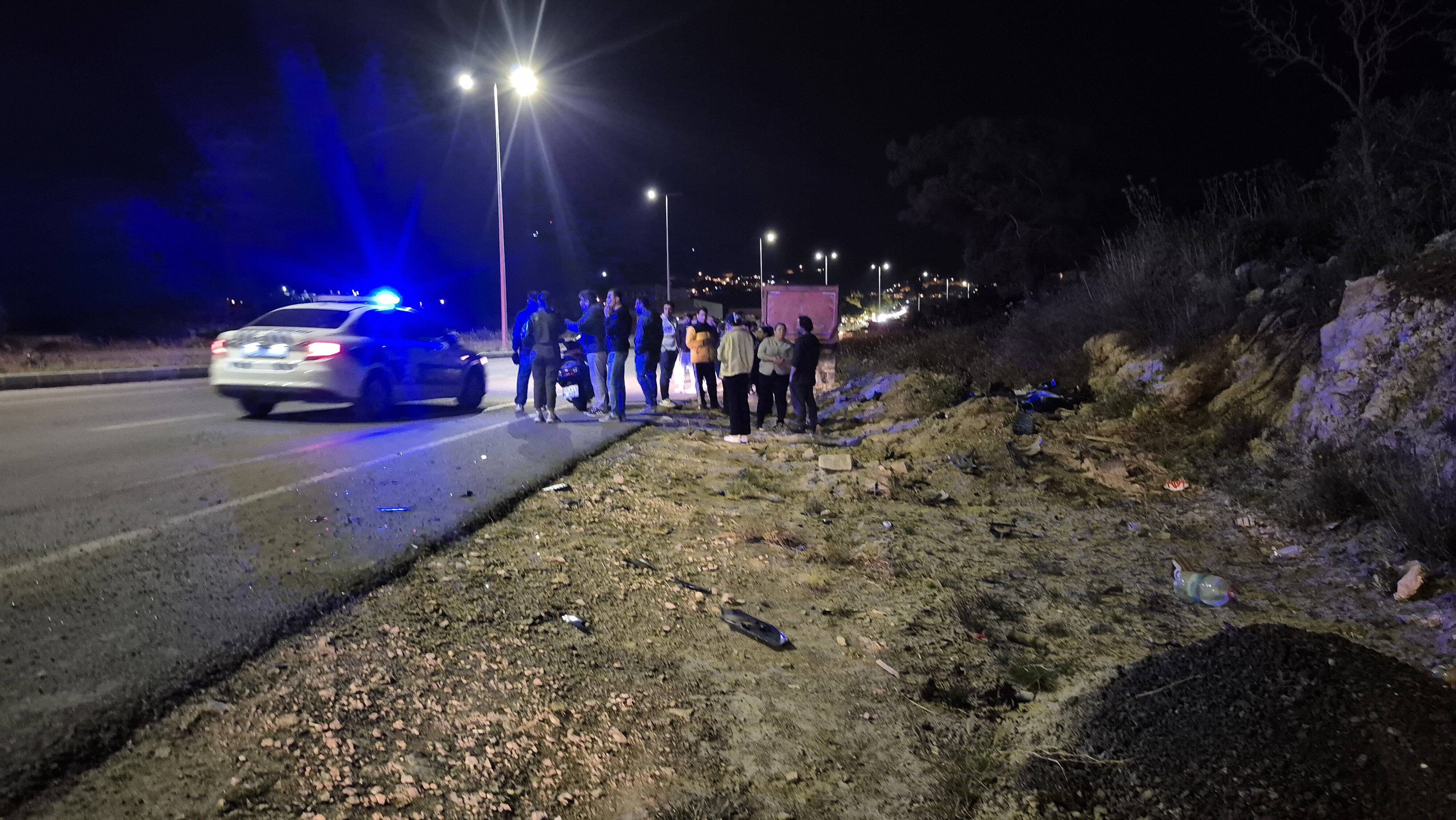 Muğla'da Genç Motosikletli Kazada Hayatını Kaybetti