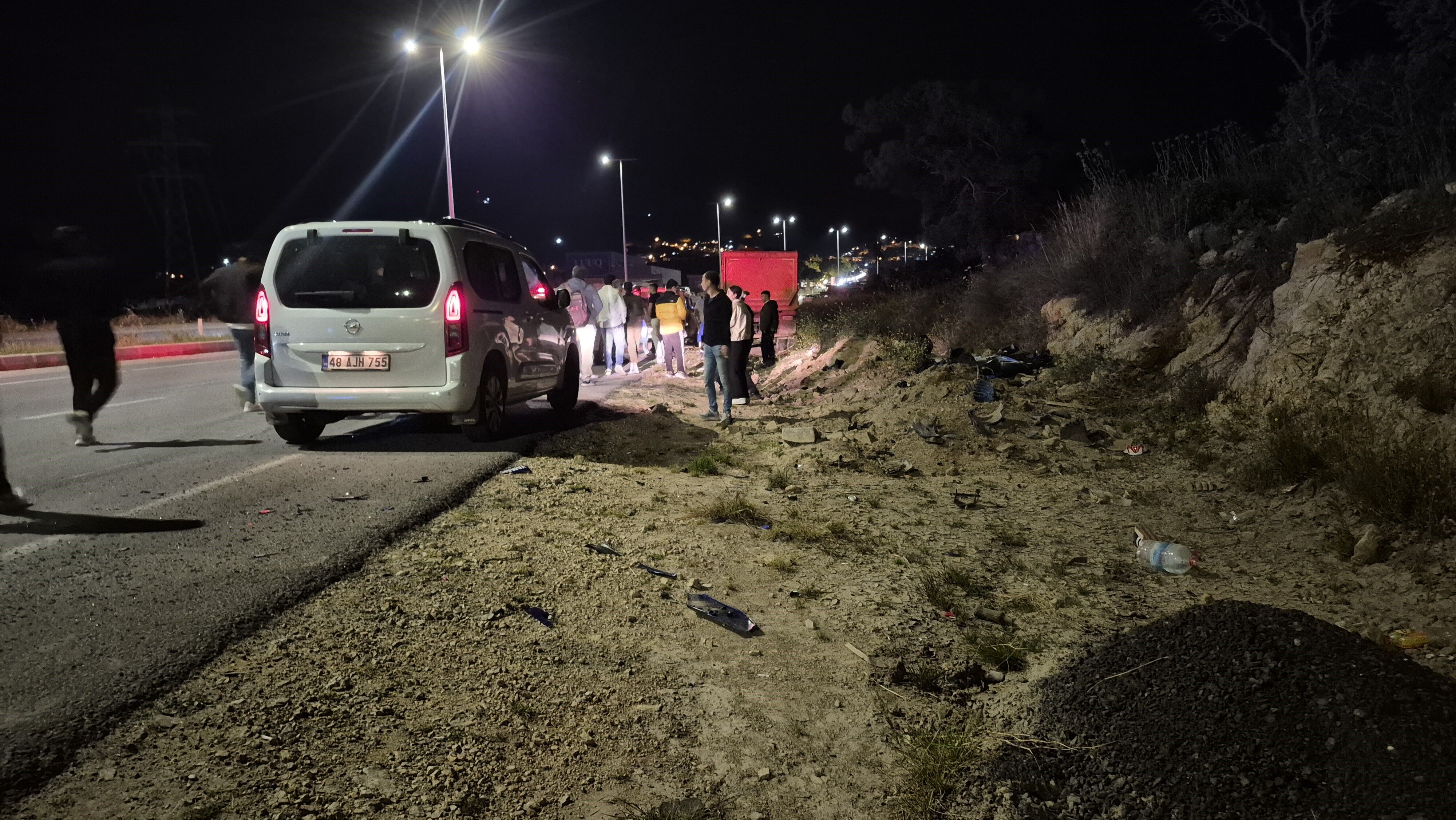 Muğla'da Genç Motosikletli Kazada Hayatını Kaybetti