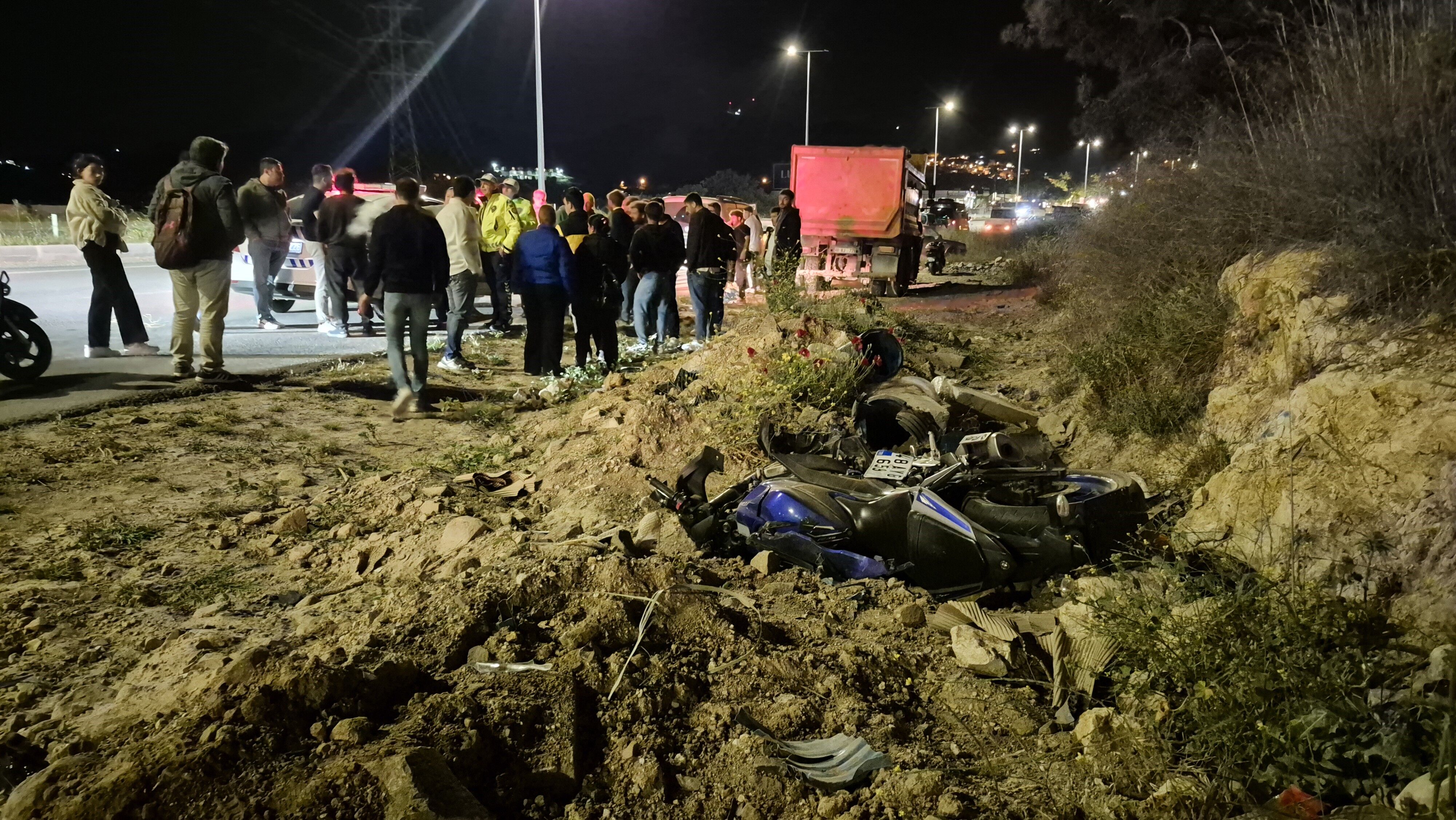 Muğla'da Genç Motosikletli Kazada Hayatını Kaybetti