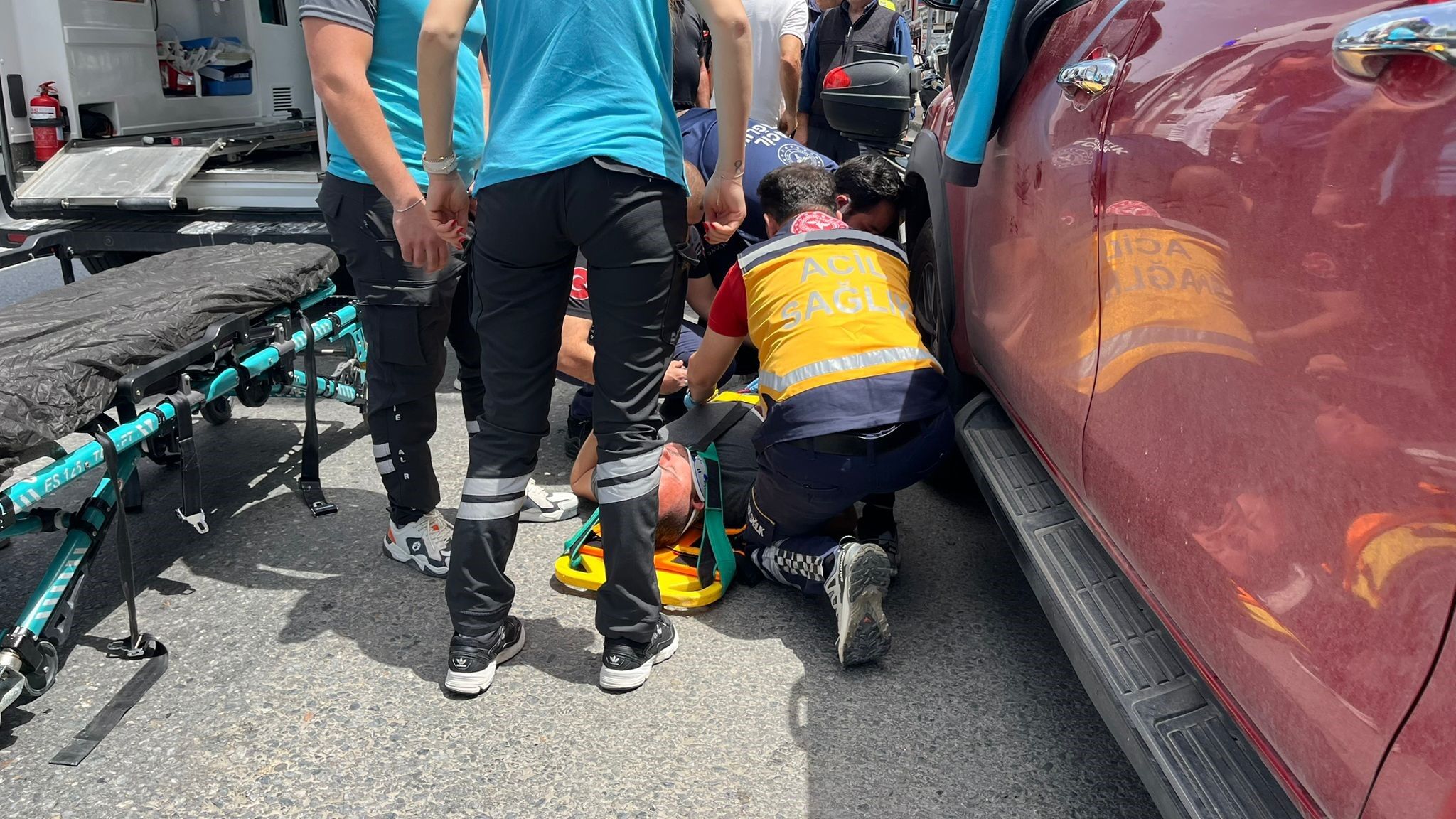 Menteşe’de Trafik Kazası: 1 Yaralı