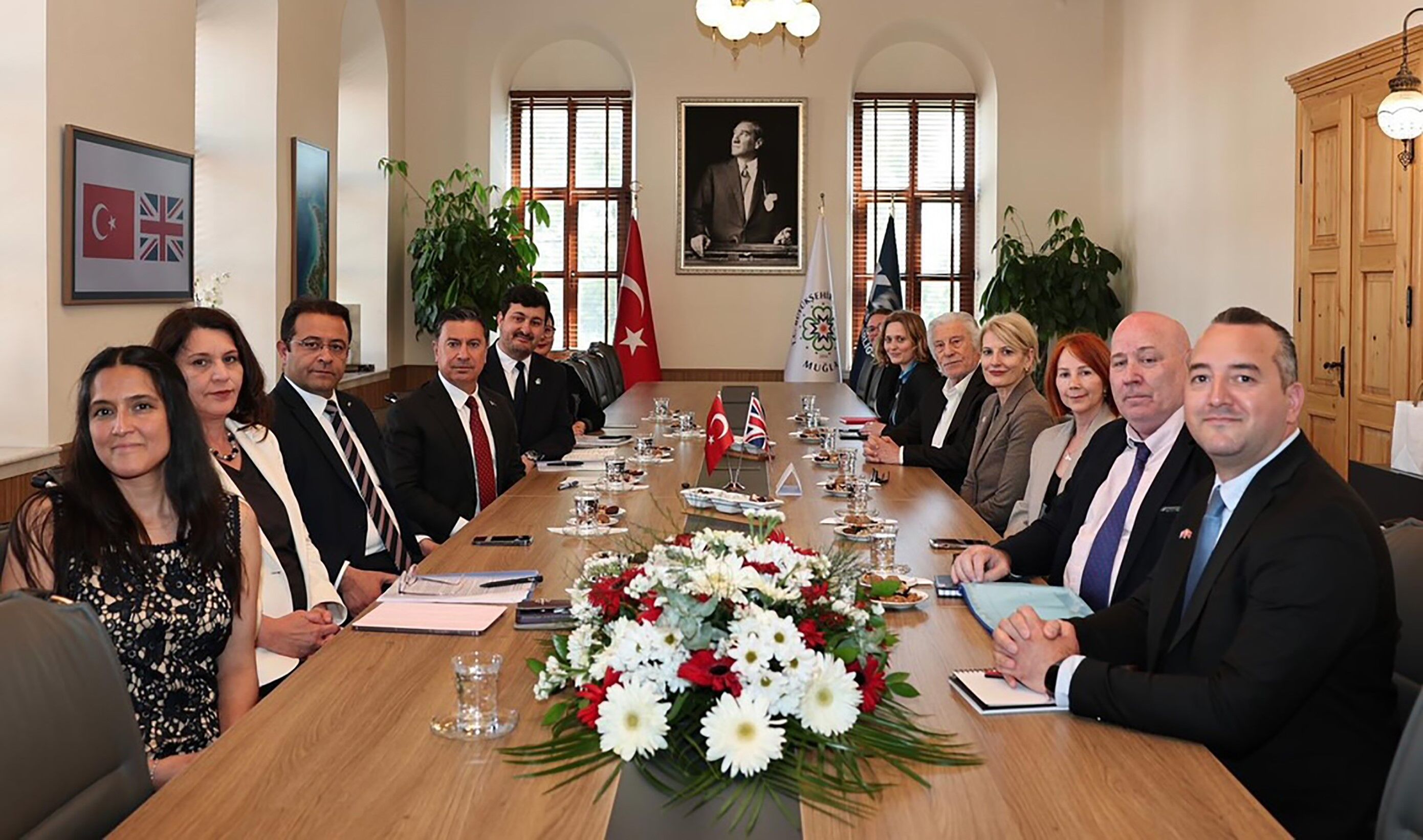 Başkan Aras, İngiltere Büyükelçisi Morris’i Ağırladı