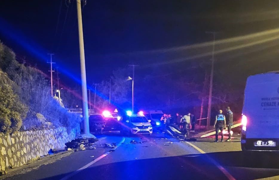 Marmaris’te Trafik Kazası: 2 Ölü