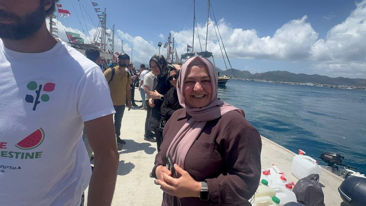 Global Sumud Filosu Marmaris'ten Gazze'ye Doğru Yola Çıktı
