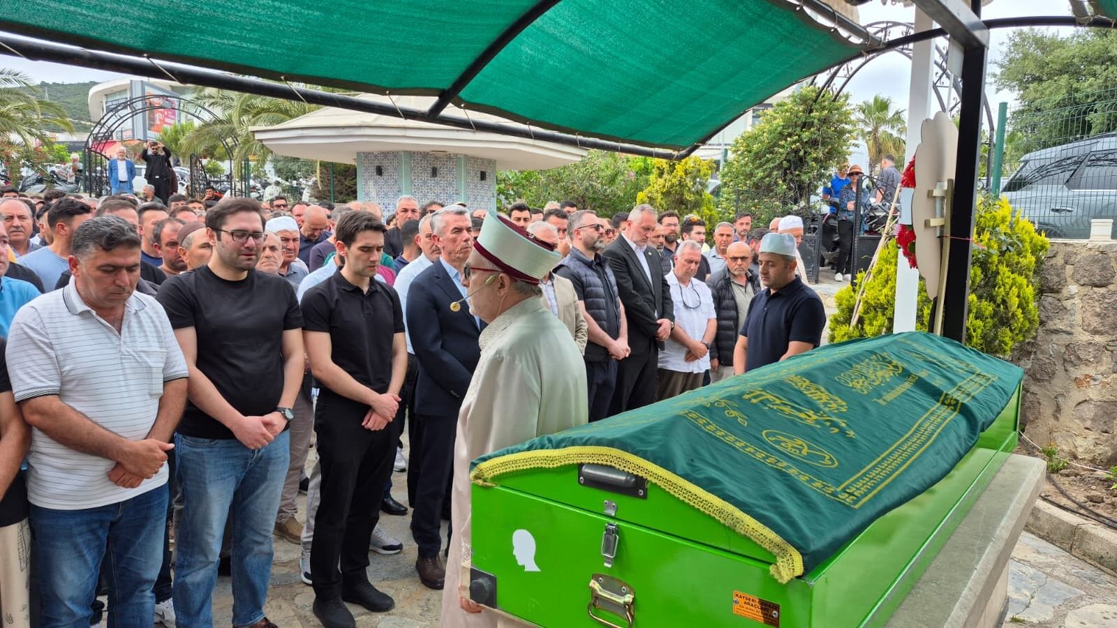 Motosikletin Çarpması Sonucu Hayatını Kaybeden İmam Son Yolculuğuna Uğurlandı