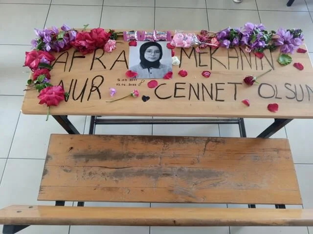 "Afra Nur'u Unutmayacağız’’