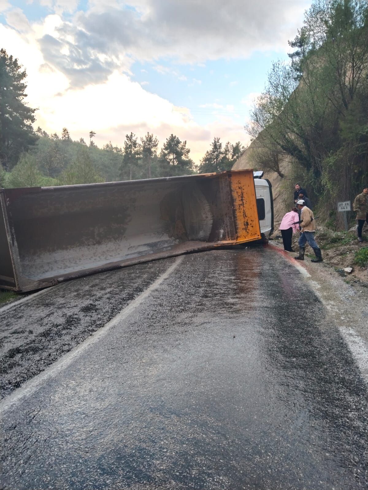 Ağır Yaralanan Kamyon Sürücüsü, Hayatını Kaybetti