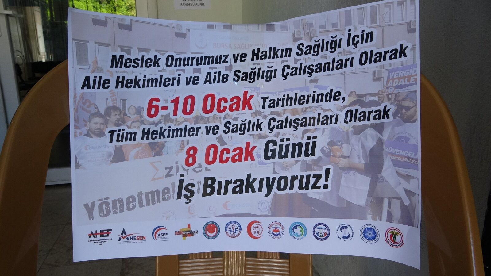 Aile Hekimleri 3. Kez 5 Günlük Greve Gitti