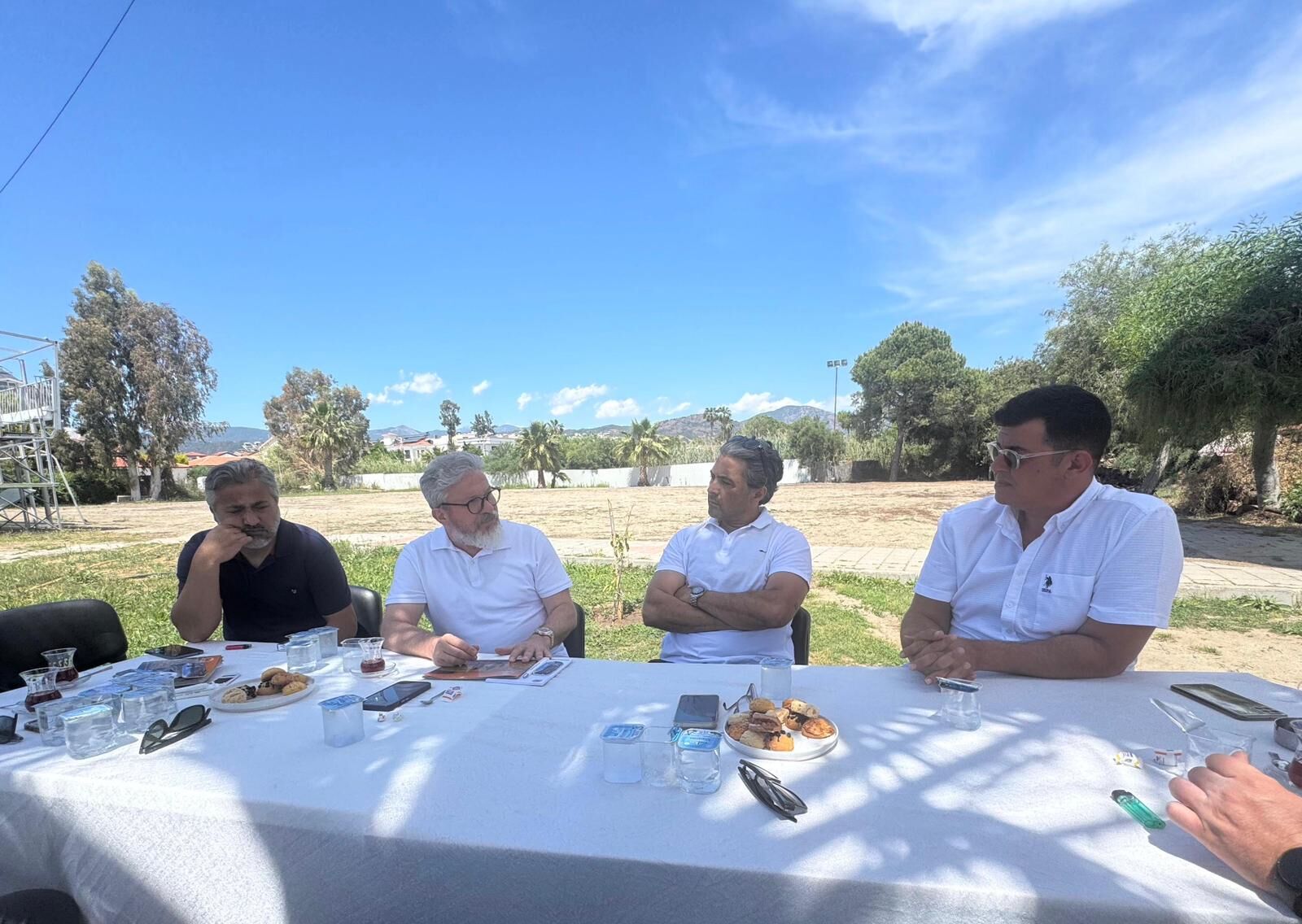 AK Parti Fethiye İlçe Başkanı Sarıhan’dan Saha Ziyareti