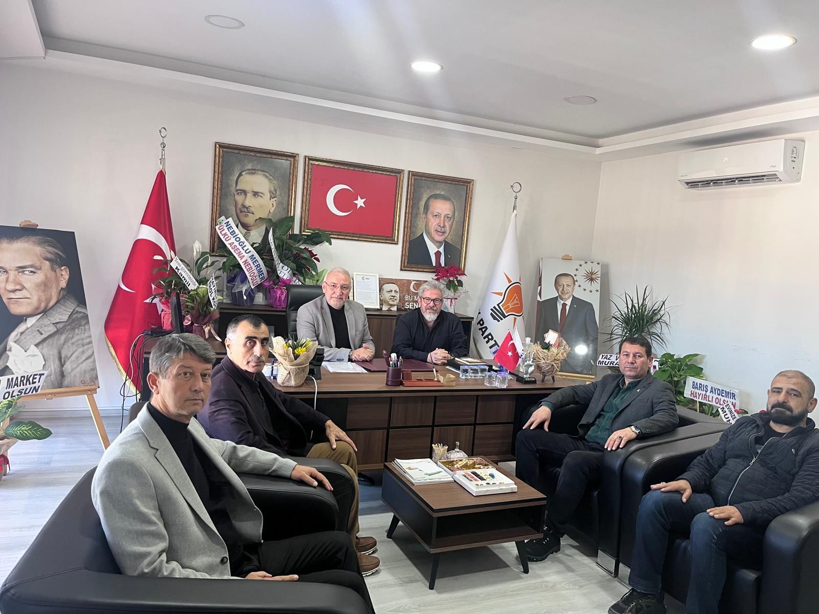 AK Parti Malatya Milletvekili Kahtalı’dan AK Parti İlçe Başkanı Sarıhan’a Ziyaret