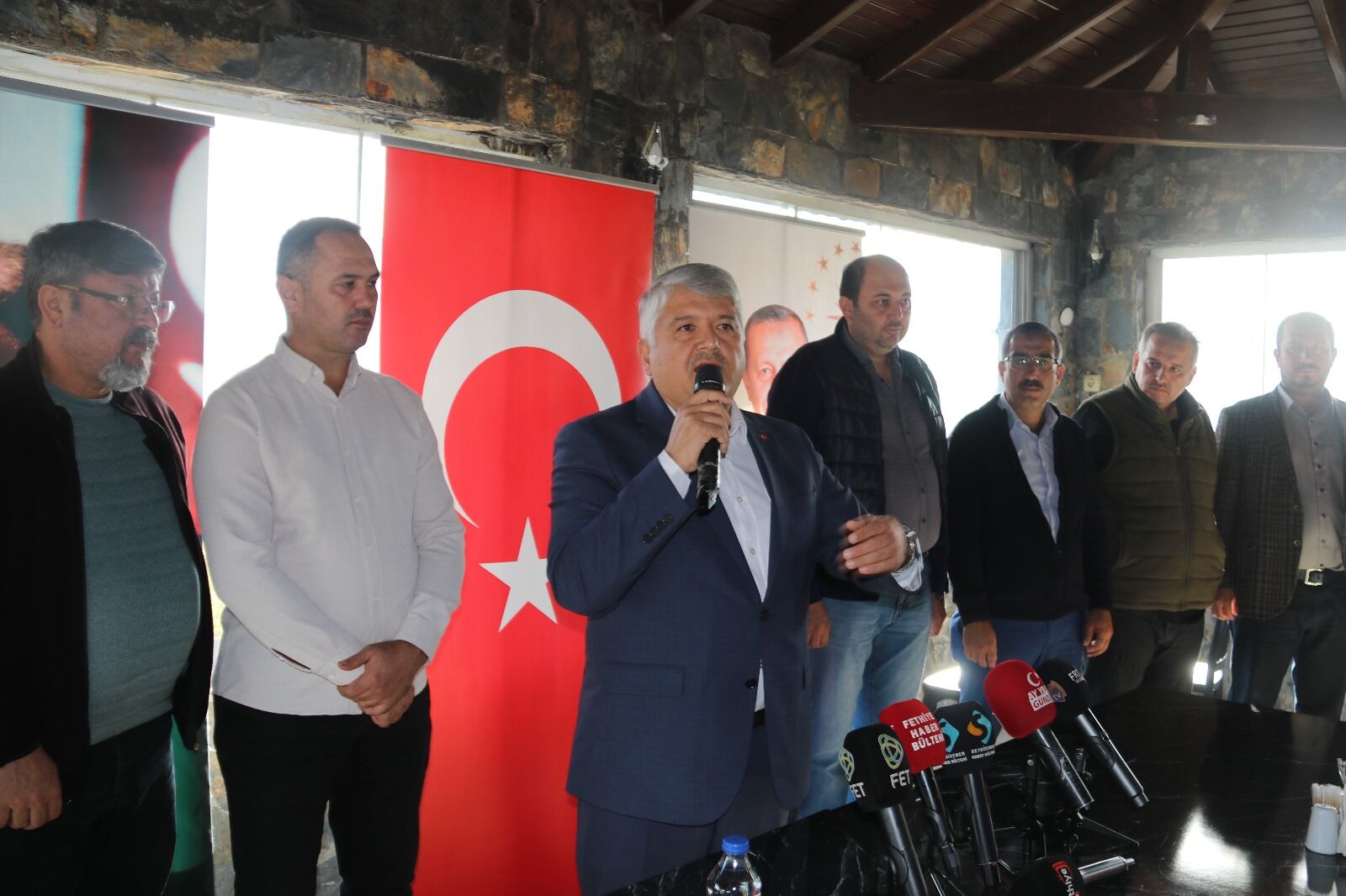 AK Parti Seydikemer İlçe Başkanlığı Basın Mensuplarıyla Bir Araya Geldi