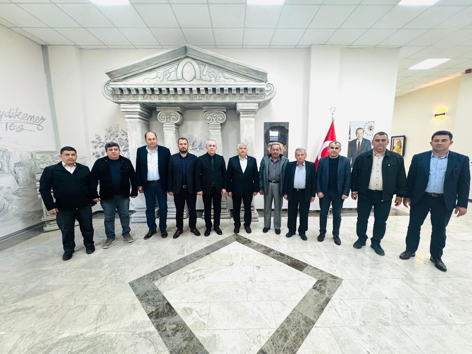 AK Parti Seydikemer İlçe Teşkilatı Ziyaretlerde Bulundu