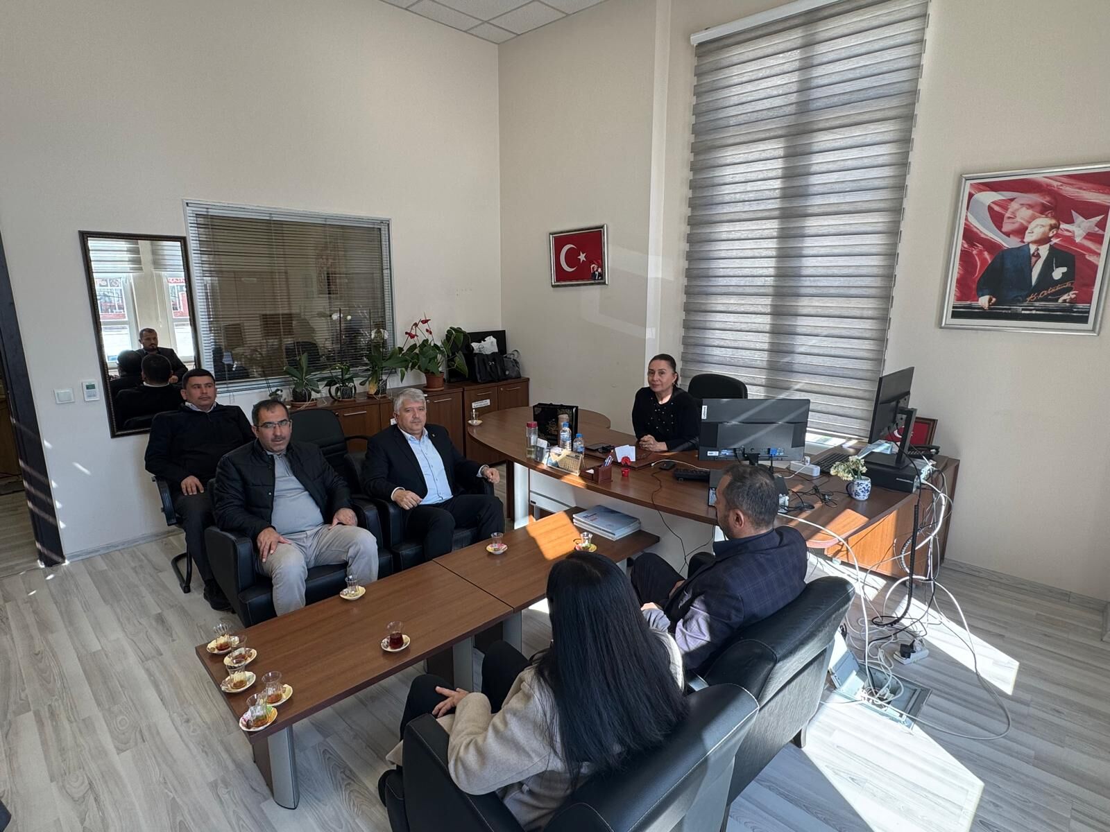 AK Parti Seydikemer İlçe Teşkilatı Ziyaretlerde Bulundu