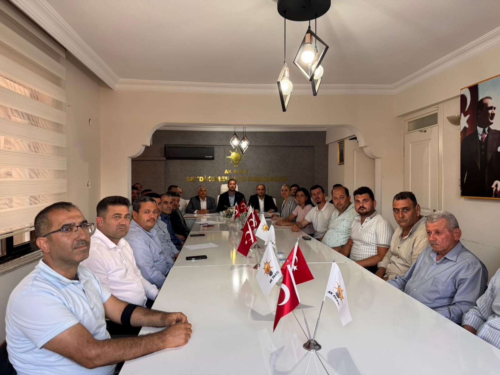 AK Parti Seydikemer Teşkilatı Danışma Toplantısında Buluştu