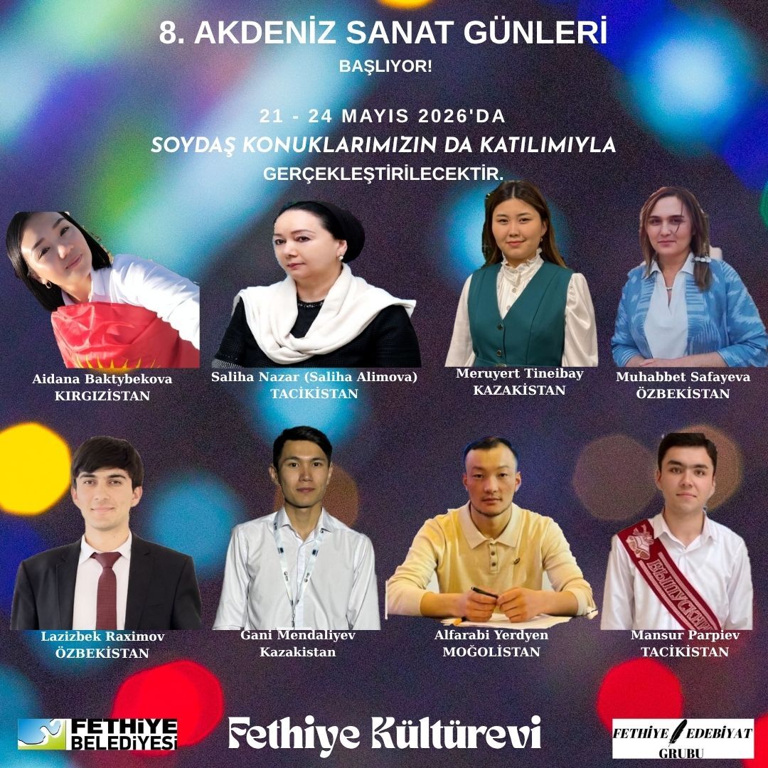 Akdeniz Sanat Günleri Fethiye Etkinlikleri, 21-22-23 Mayıs 2026’da Gerçekleşecek