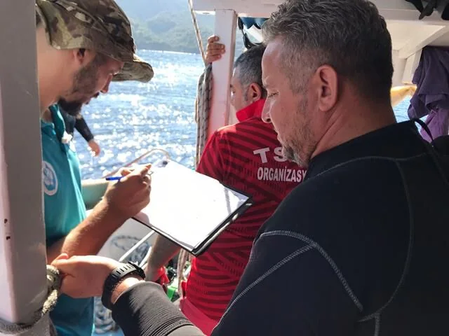 Altın Palet Sualtı Görüntüleme Türkiye Şampiyonası Fethiye'de Başladı