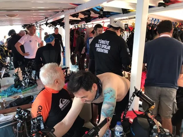 Altın Palet Sualtı Görüntüleme Türkiye Şampiyonası Fethiye'de Başladı