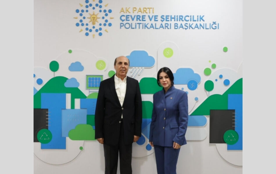 Aydın Ayaydın'dan Nilhan Ayan'a tebrik ziyareti
