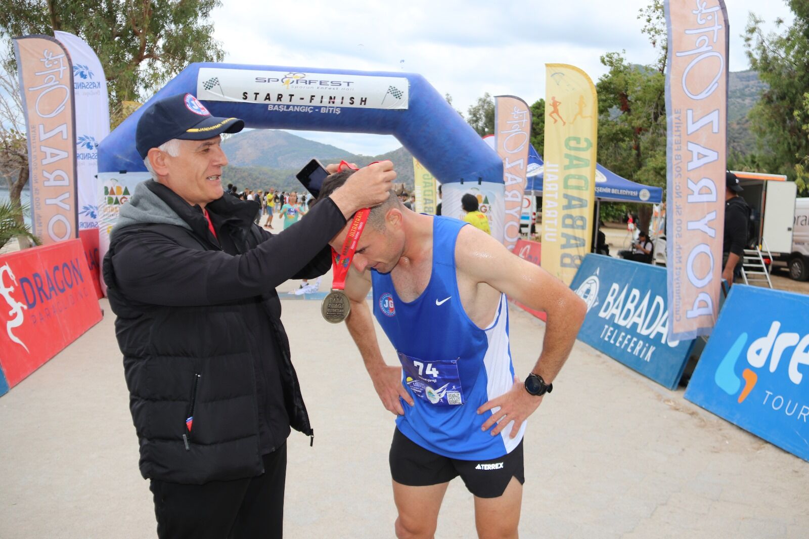 Fethiye'de Babadağ Ultra Maratonu Sona Erdi