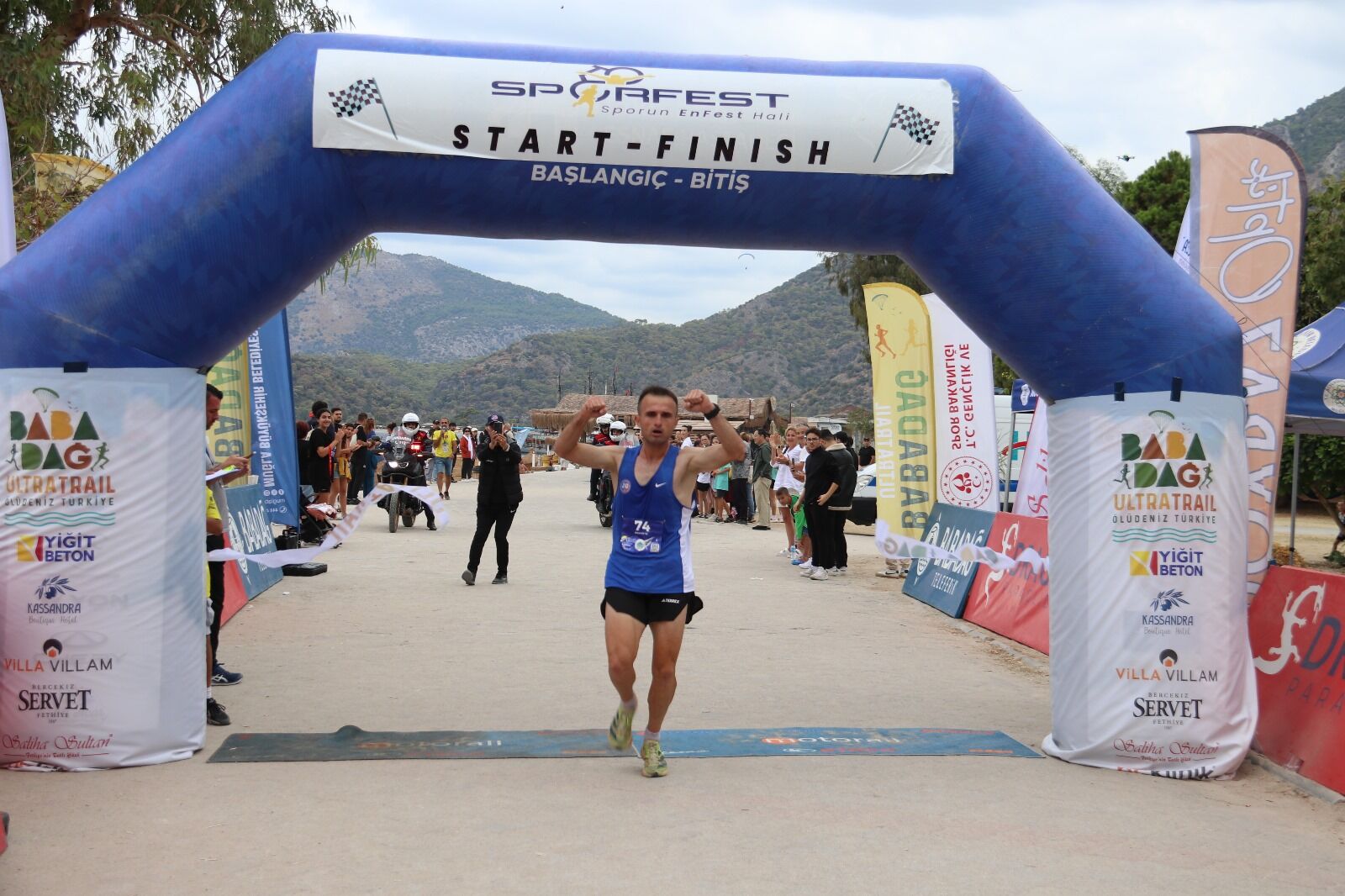 Fethiye'de Babadağ Ultra Maratonu Sona Erdi