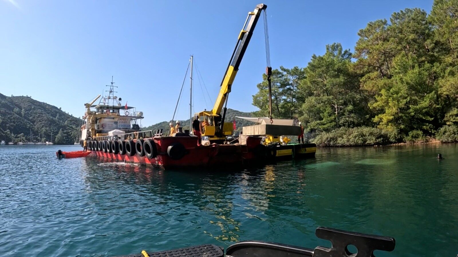 Fethiye-Göcek Koyları Mapa-Şamandıra Projesiyle Koruma Altında