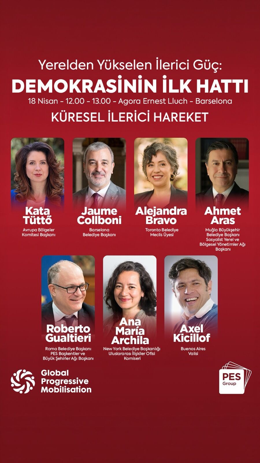 Başkan Aras, Demokrasi Zirvesi İçin Barselona’da