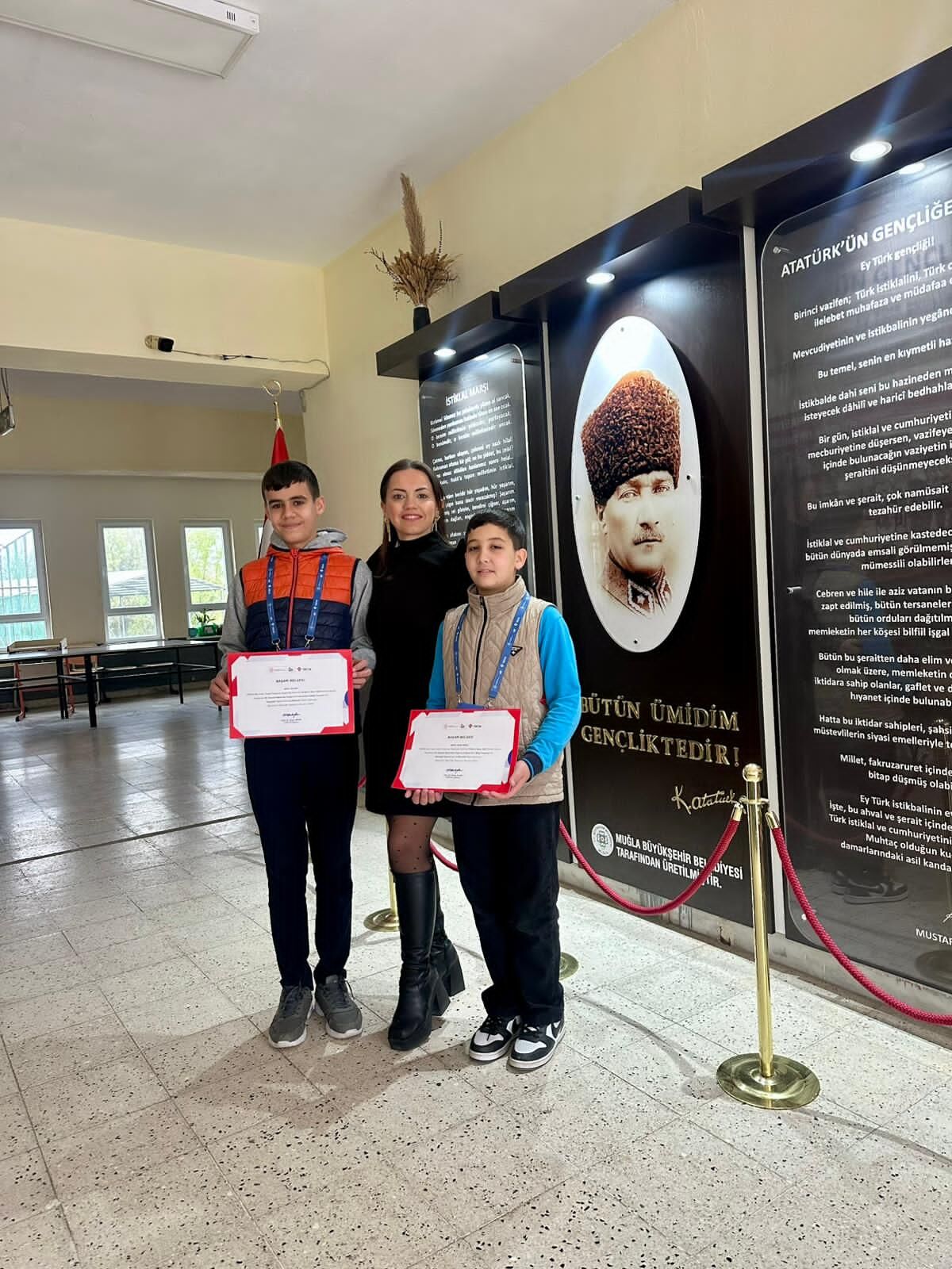 Başkan Büklü’den Tübitak Projeleri Yarışmasında Başarılı Öğrencilere Ziyaret
