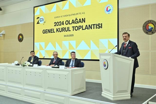 Başkan Çıralı, Gümrük Ve Turizm İşletmeleri AŞ (GTİ) Genel Kurulu'na Katıldı