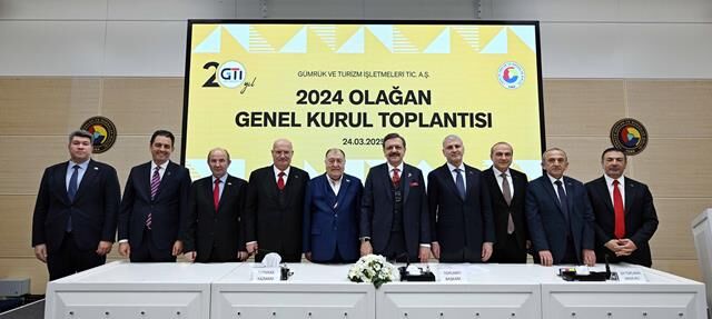 Başkan Çıralı, Gümrük Ve Turizm İşletmeleri AŞ (GTİ) Genel Kurulu'na Katıldı