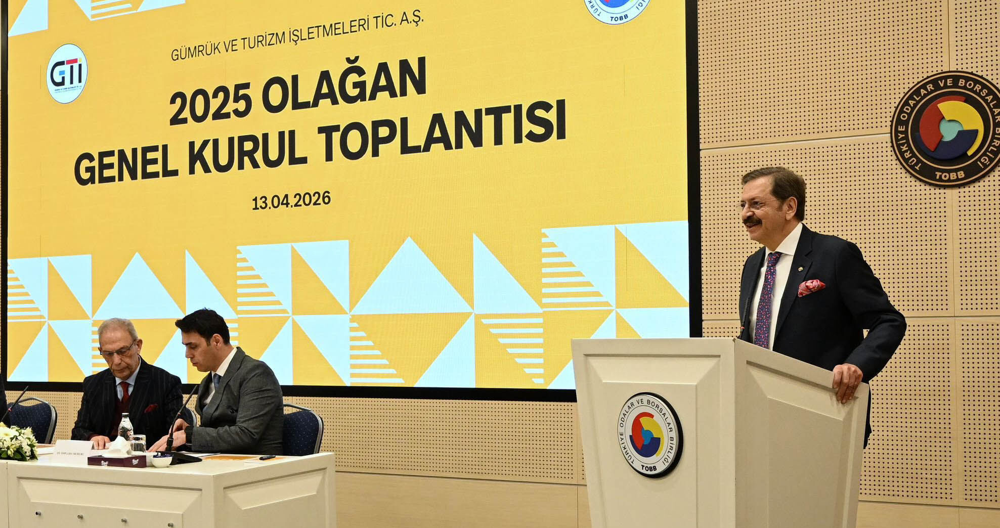 Başkan Çıralı, Gümrük Ve Turizm İşletmeleri Ticaret Aş (GTİ) Genel Kurulu’na Katıldı