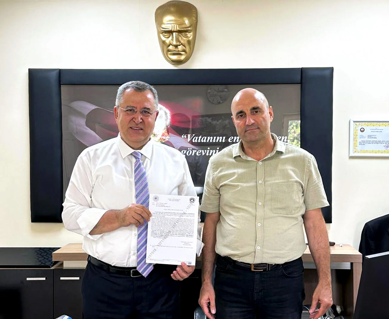 Başkan Çıralı, Karma Sanayi Sitesi İçin Arazi Tahsis Başvurusu Yaptı