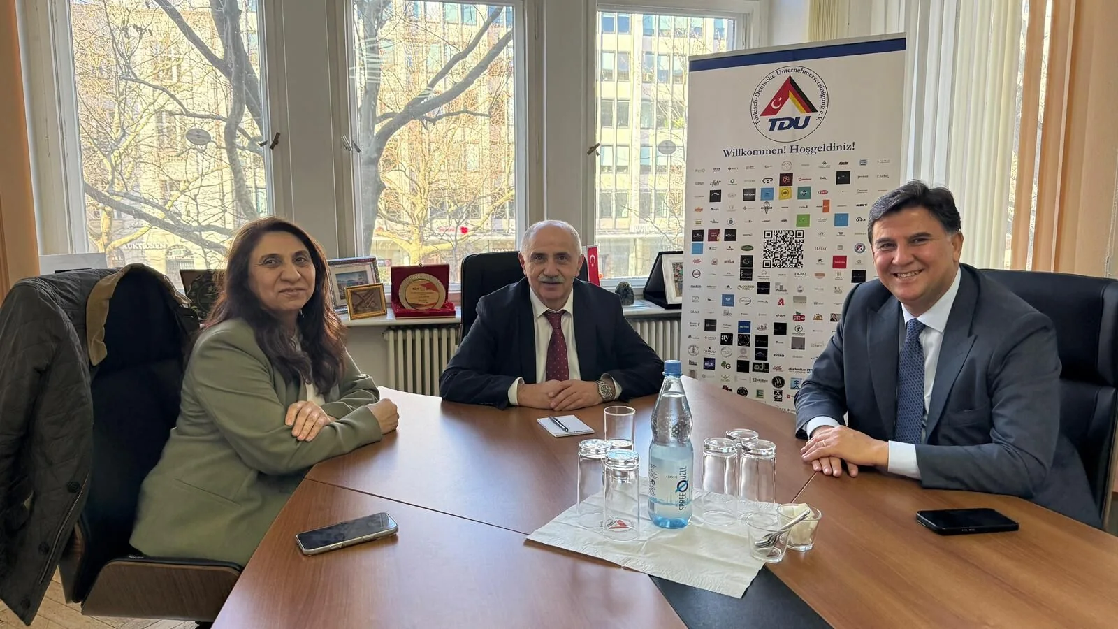 Başkan Karaca Berlin’de Temaslarını Sürdürüyor