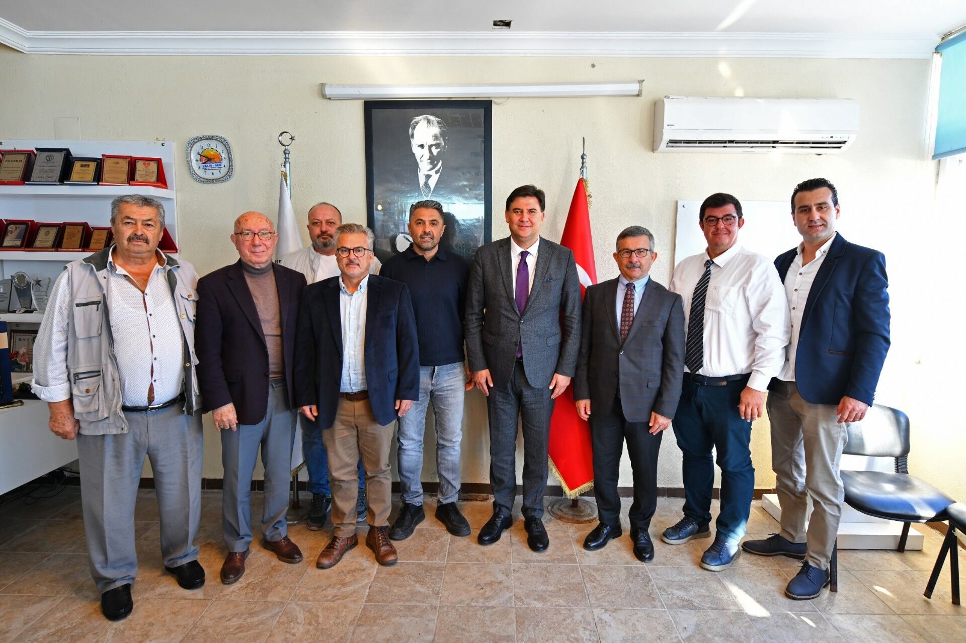 Başkan Karaca’dan Yeni Yönetime İlk Ziyaret