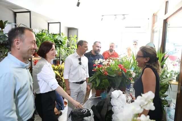 Belediye Başkanı Sezer Durmuş, CHP’li Heyetle Saha Çalışmasına Katıldı