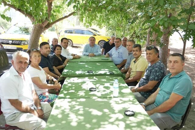 Belediye Başkanı Sezer Durmuş, CHP’li Heyetle Saha Çalışmasına Katıldı
