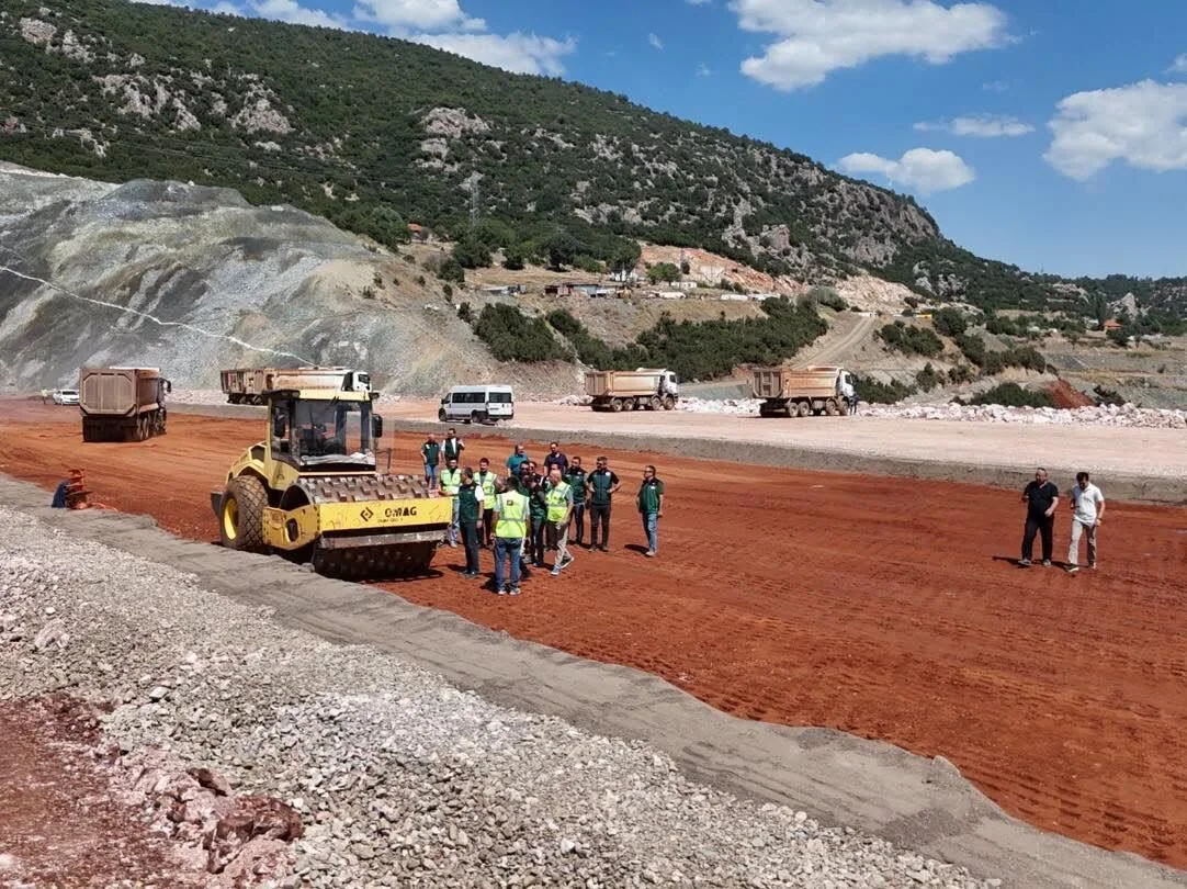 Boğalar Seki Barajı Şantiyesinde Çalışmalar İncelendi