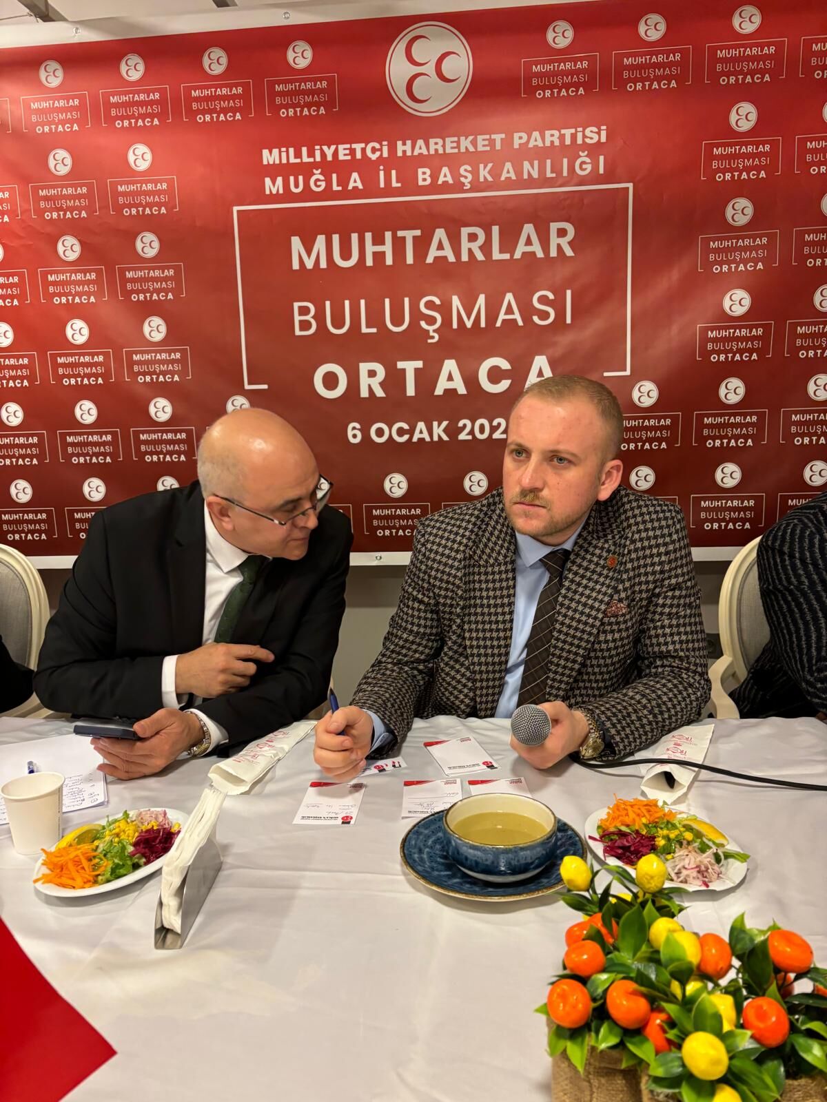 Burak Demirel, Ortaca’da Muhtarların Sorunlarını Dinledi