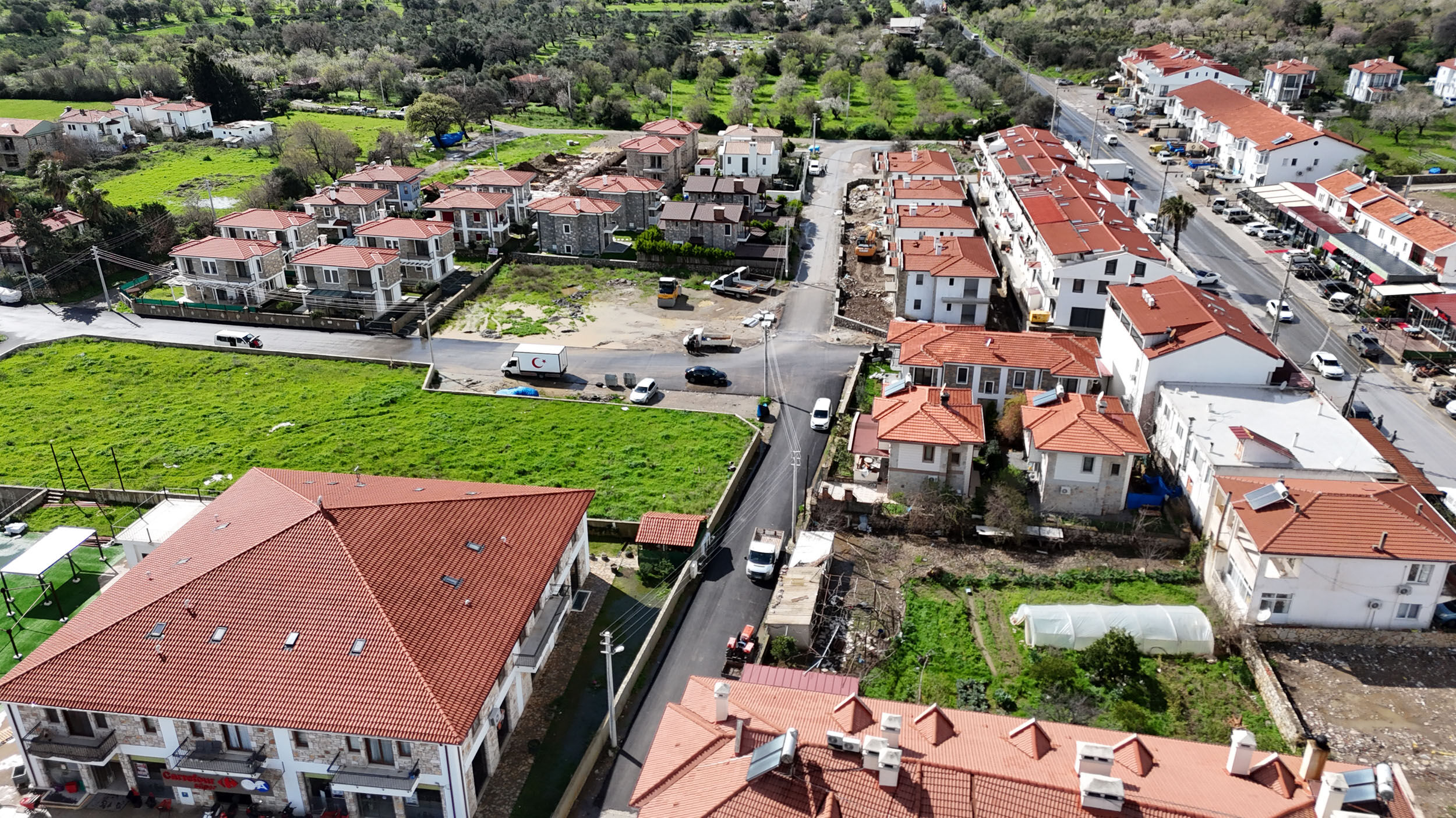 Büyükşehir, 2 Yılda Muğla-Bursa Mesafesi Kadar Yol Yaptı
