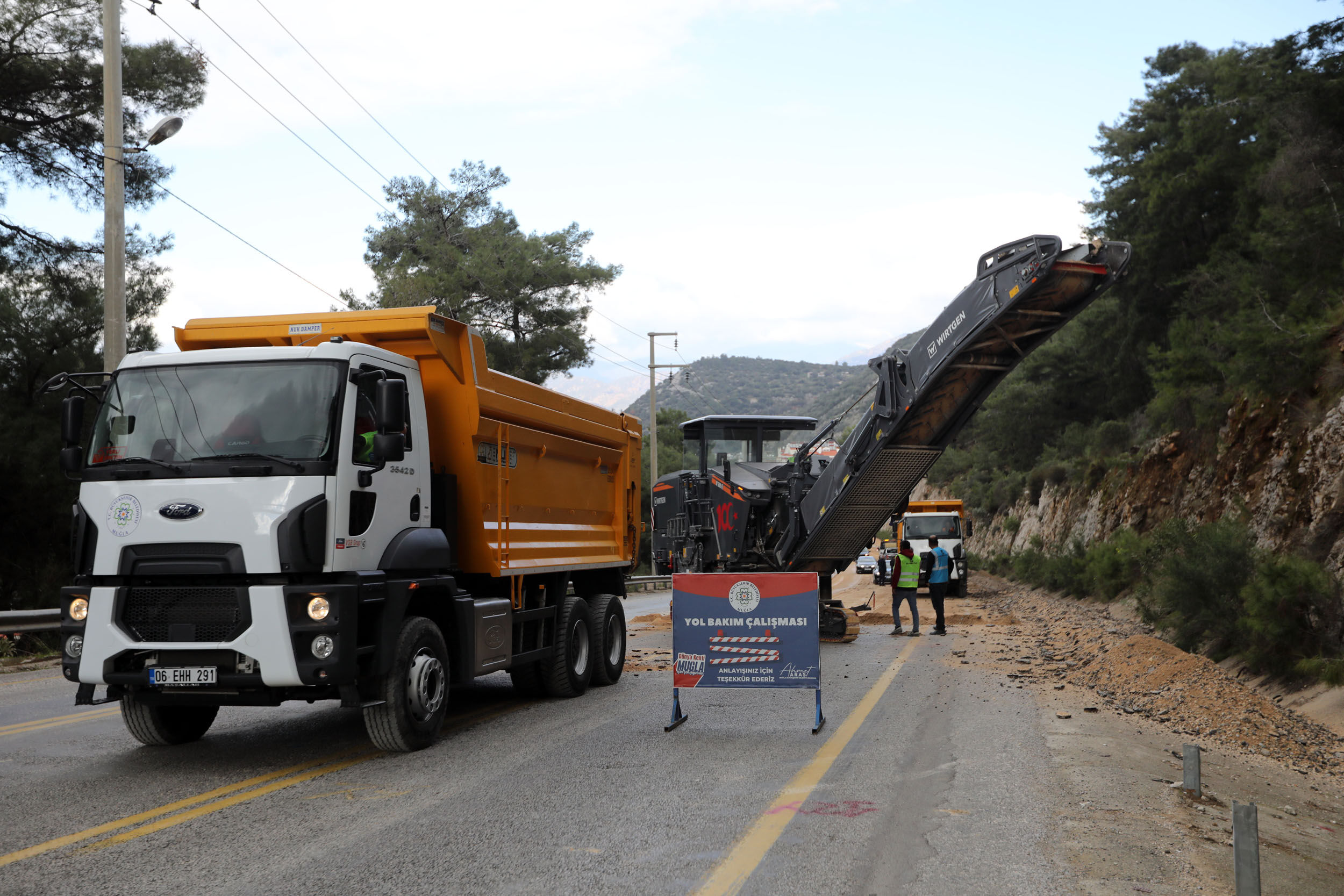 Büyükşehir, 328 Milyonluk Yatırım ile Ölüdeniz Ulaşımını Güçlendiriyor