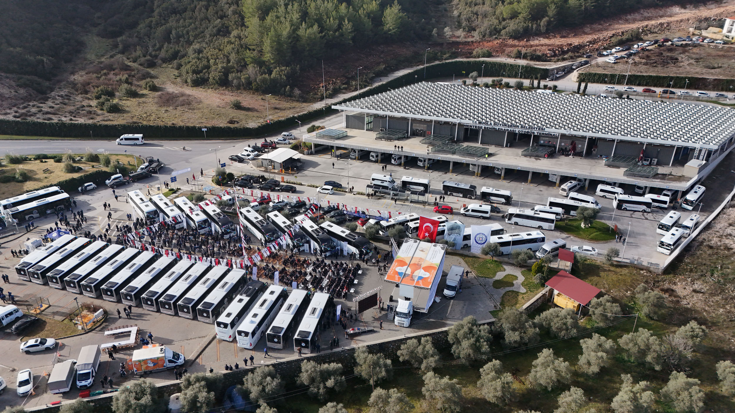 35 Yeni Otobüs Daha Hizmete Başladı