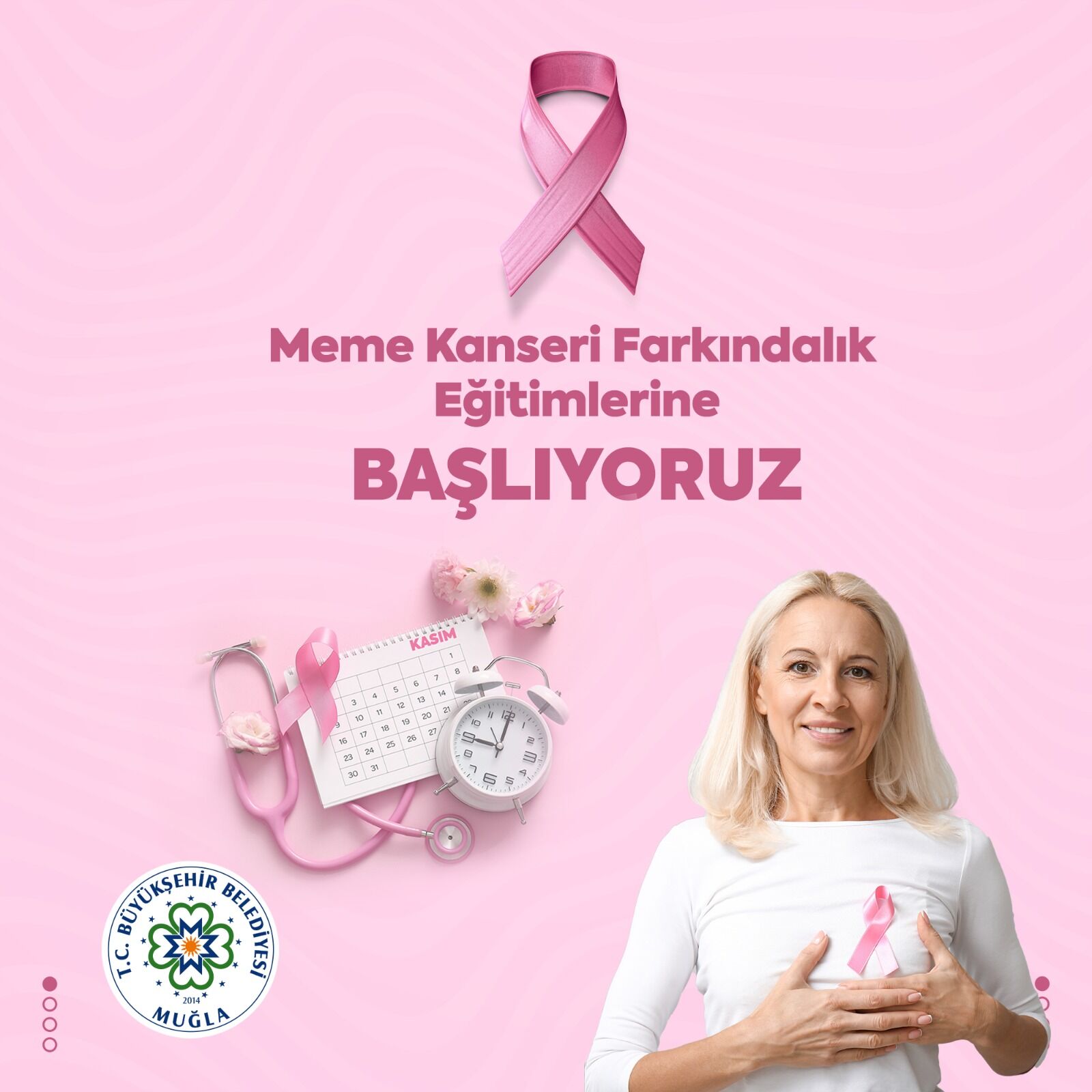 Büyükşehir’den Meme Kanseri Farkındalık Eğitimi
