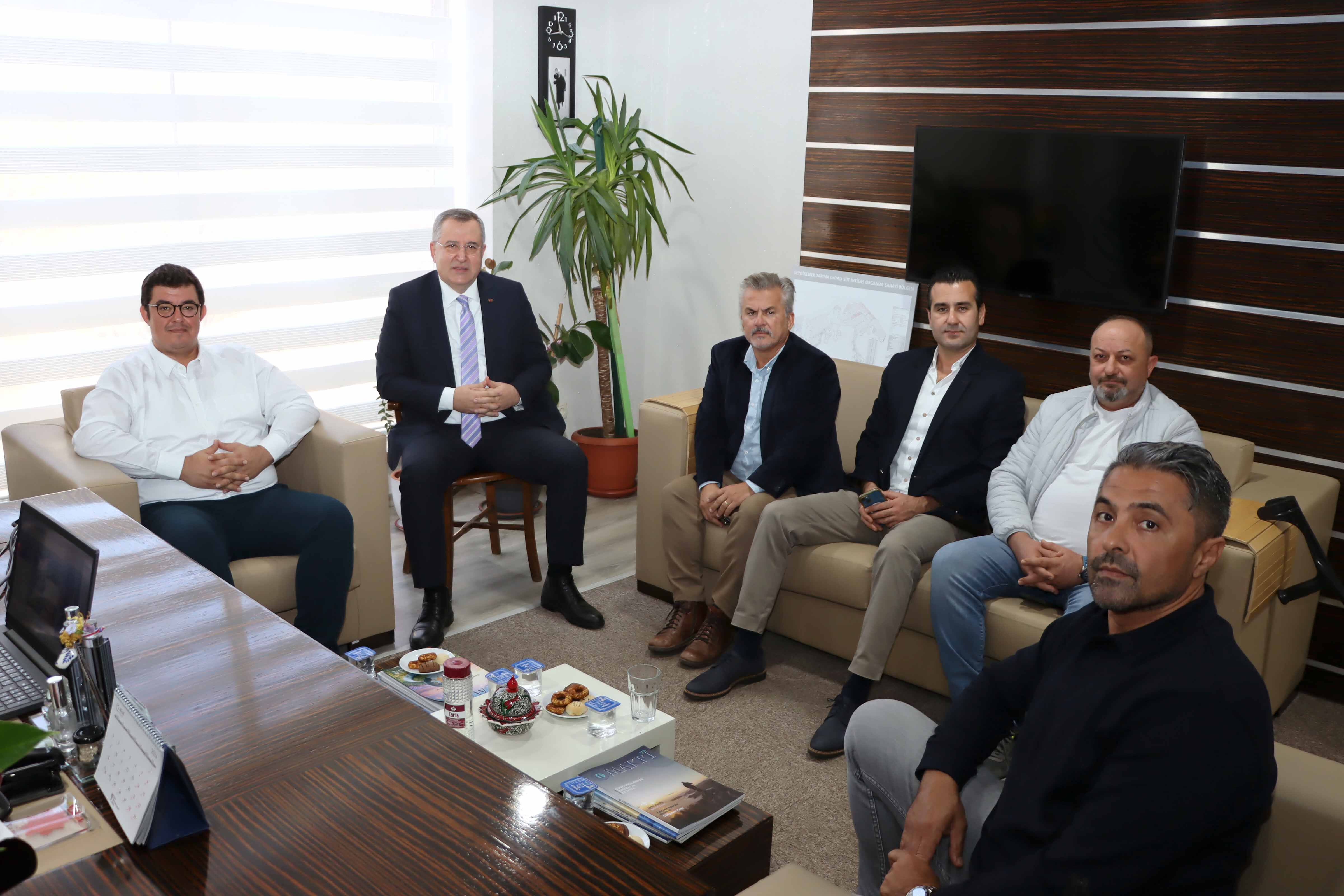 Çalış-Der’in Yeni Yönetimi, FTSO’yu Ziyaret Etti