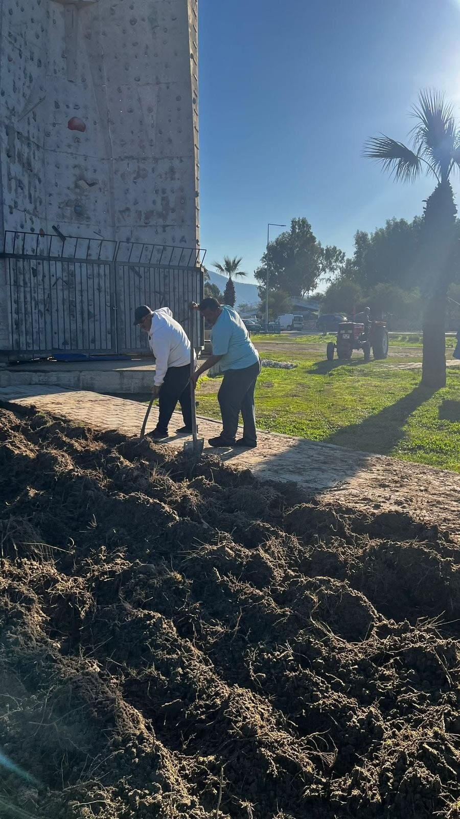 Çalış Plaj Sporları Tesisi’nde Yenileme Çalışmaları Başladı