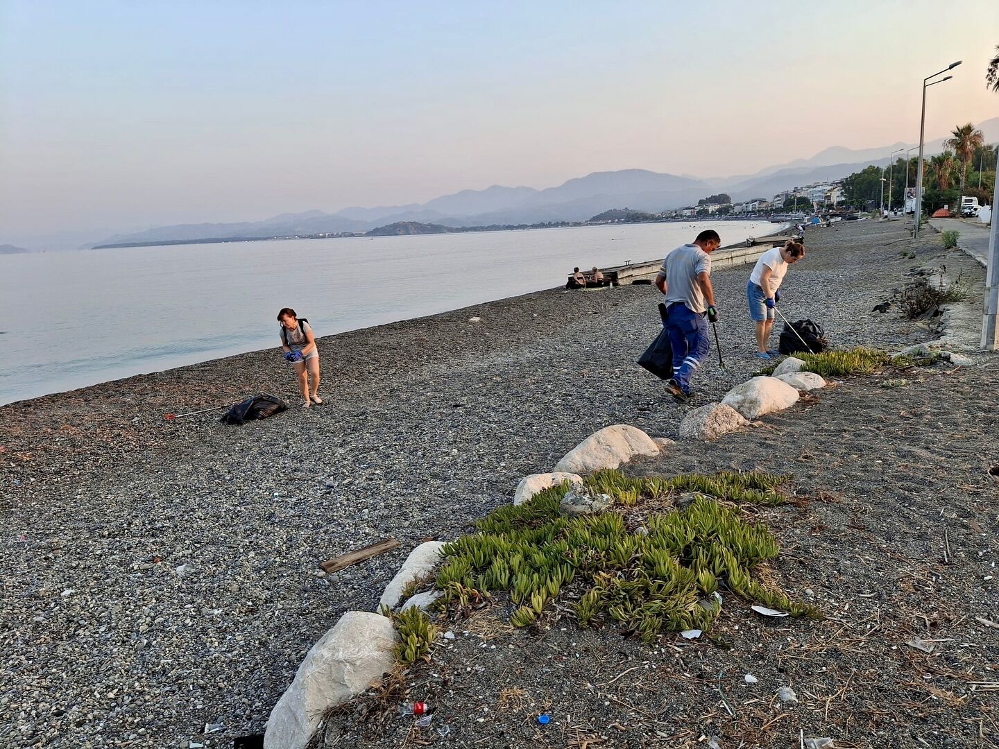 Fethiye’de Çalış Plajı’nda ‘Temizlik’ Etkinliği
