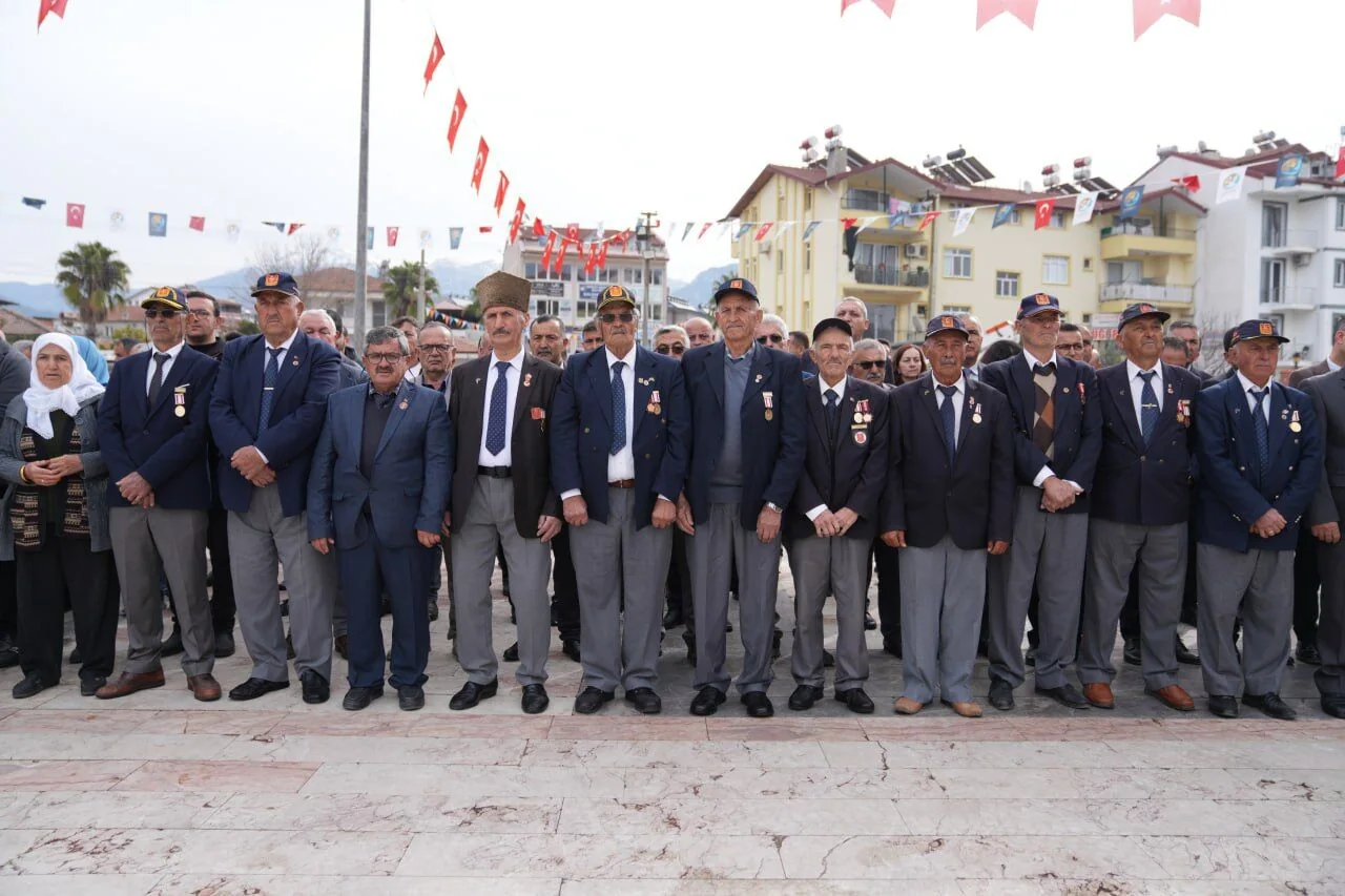 Çanakkale Deniz Zaferi’nin 111. Yılı Seydikemer’de Törenle Kutlandı