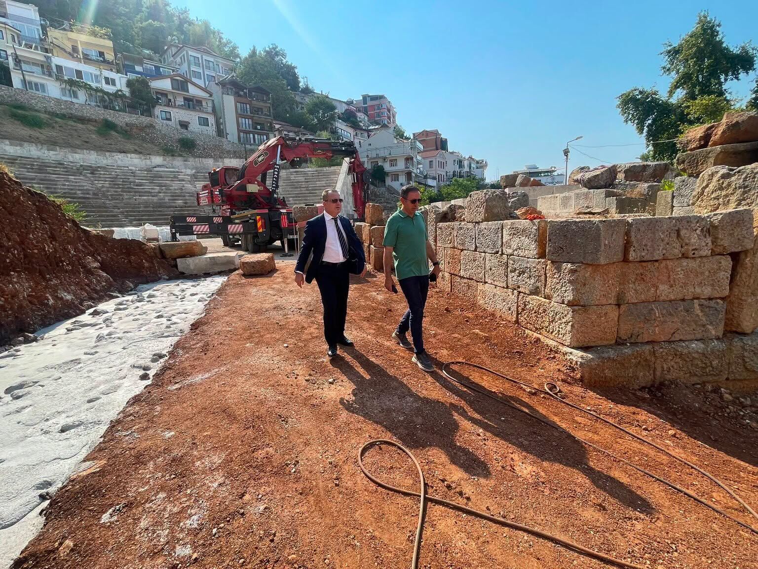 Cevheroğlu Ve Akkaya, Fethiye Antik Tiyatrosu'nda İncelemelerde Bulundu