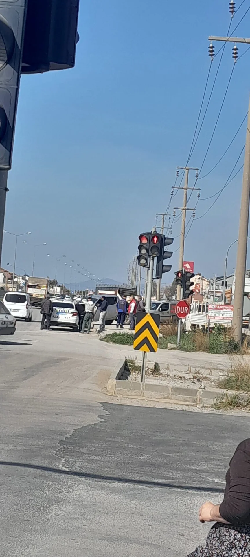 Çevre Yolunda Kamyon İle Kamyonet Çarpıştı